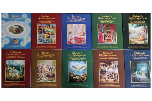 Śrīmad-Bhāgavatam Chapters (11 Sets of 10 Chapters)