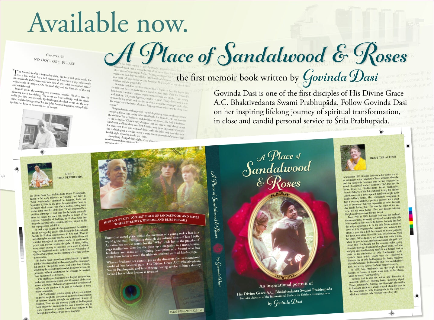 A Place of Sandalwood & Roses by Govinda Dasi (Singular)