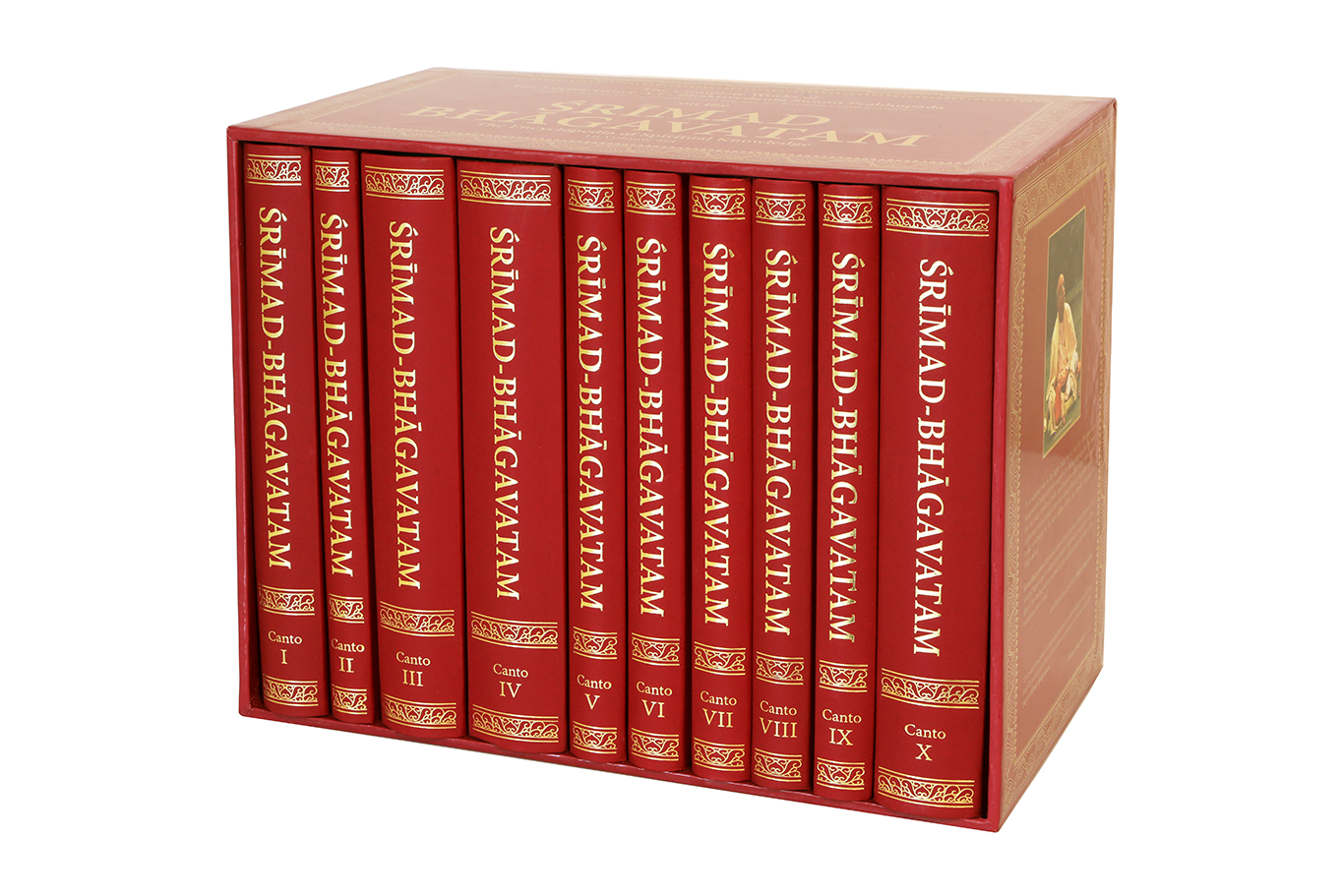 Srimad Bhagavatam Set (10 Cantos)