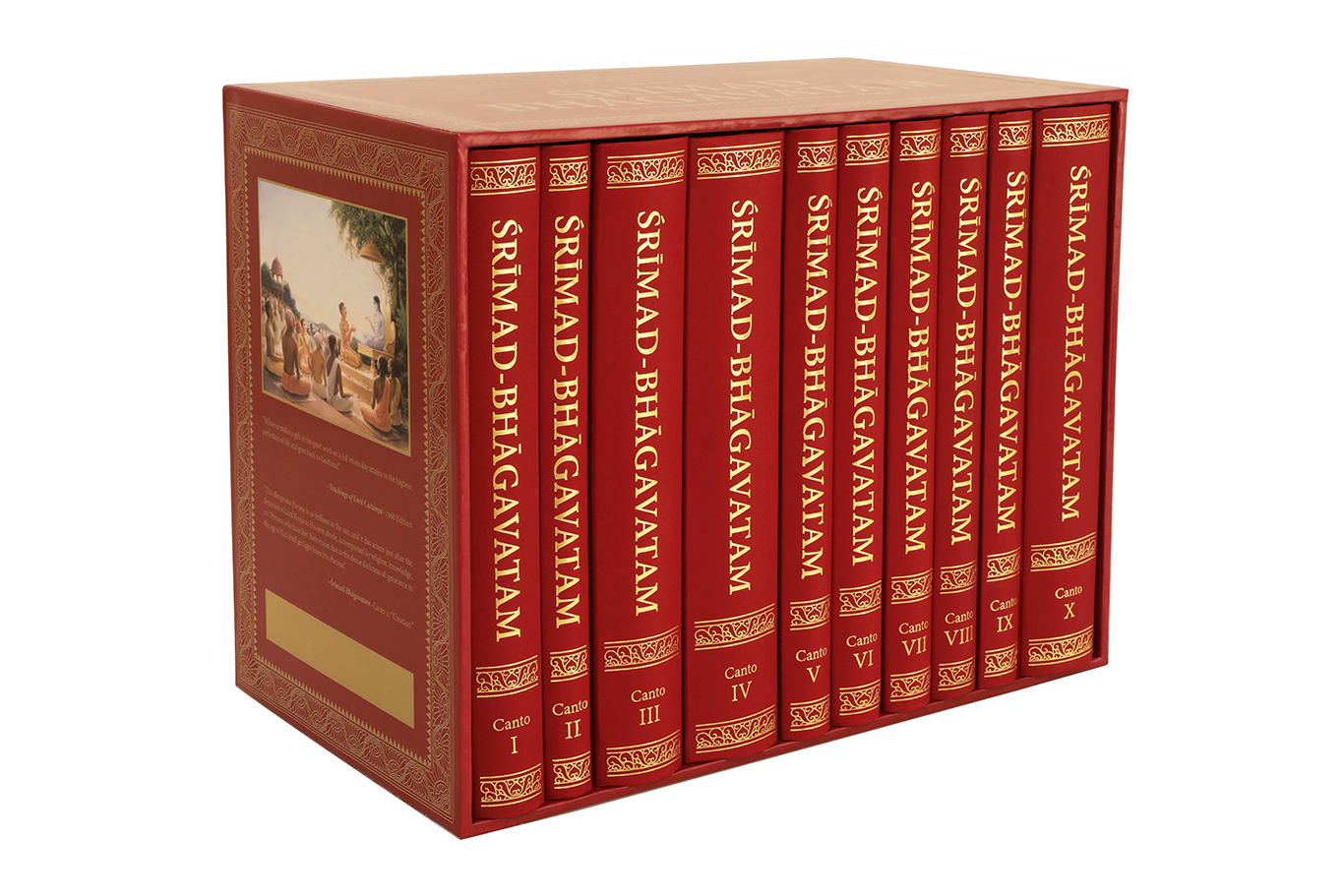 Srimad Bhagavatam Set (10 Cantos)