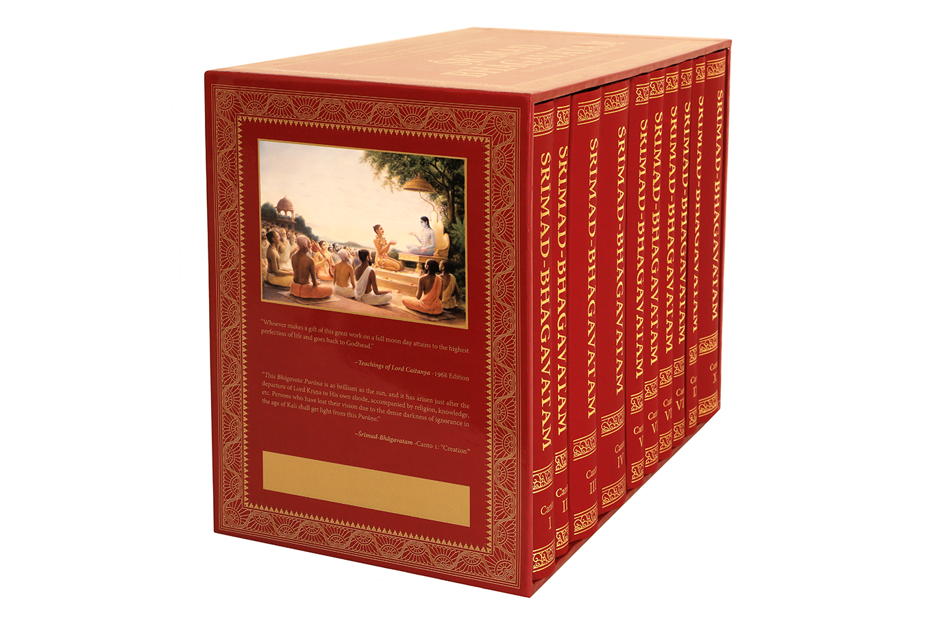 Srimad Bhagavatam Set (10 Cantos)